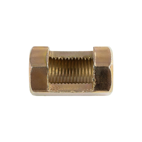 GLOBOSTAR® PIPEADAPT 79595 Μεταλλικός DIY Σύνδεσμος για Ολόπασους Σωλήνες Φωτιστικών - Μ1.3 x Π1.3 x Υ2.5cm - Πακέτο 10 Τεμαχίων