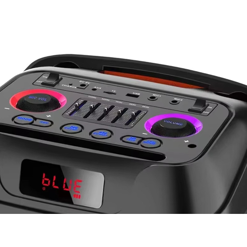 Φορητό ηχείο subwoofer με μικρόφωνο Karaoke - DR-1025 - 801124