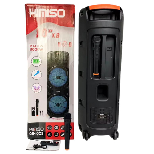 Φορητό ηχείο subwoofer με μικρόφωνο - QS-1003 - KMS - 813102