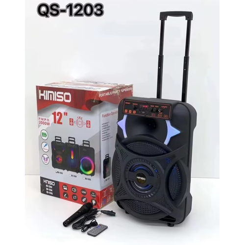 Φορητό ηχείο subwoofer με μικρόφωνο Karaoke - QS-1203 - 813225