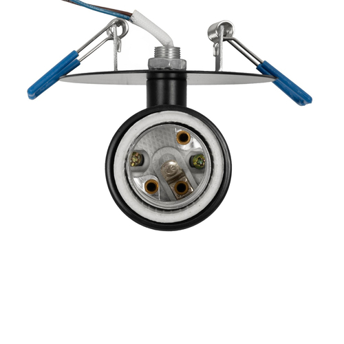 GloboStar® SARA 999-0058 Χωνευτό Φωτιστικό Οροφής Σποτ Μονόφωτο 1 x E27 IP20 Μαύρο Μέταλλο - Μ8,5 x Π8,5 x Υ11cm GloboStar® SARA 999-0058 Χωνευτό Φωτιστικό Οροφής Σποτ Μονόφωτο 1 x E27 IP20 Μαύρο Μέταλλο - Μ8,5 x Π8,5 x Υ11cm