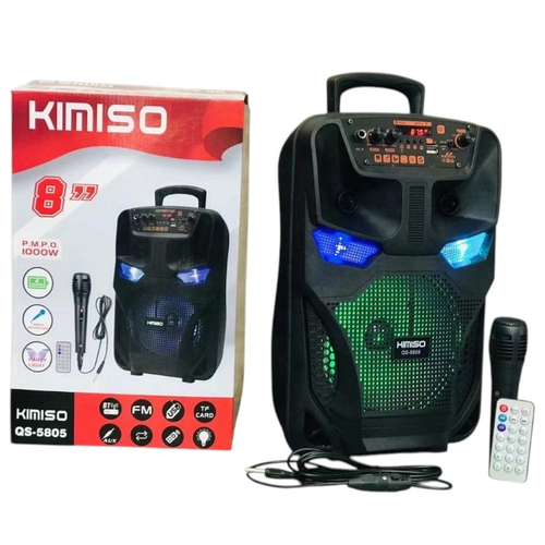 Φορητό ηχείο subwoofer με μικρόφωνο Karaoke - QS-5805 - 813058