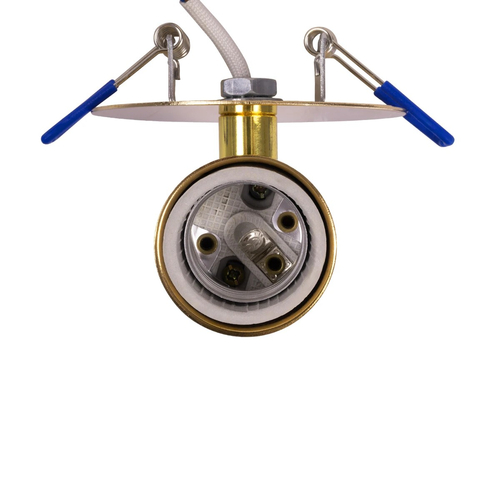 GloboStar® SARA 999-0060 Χωνευτό Φωτιστικό Οροφής Σποτ Μονόφωτο 1 x E27 IP20 Χρυσό Μέταλλο - Μ8,5 x Π8,5 x Υ11cm GloboStar® SARA 999-0060 Χωνευτό Φωτιστικό Οροφής Σποτ Μονόφωτο 1 x E27 IP20 Χρυσό Μέταλλο - Μ8,5 x Π8,5 x Υ11cm