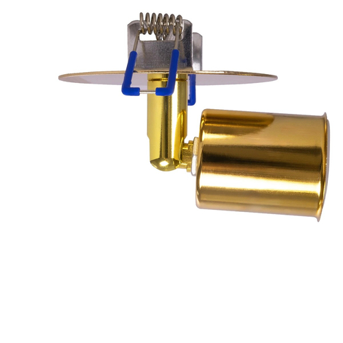 GloboStar® SARA 999-0060 Χωνευτό Φωτιστικό Οροφής Σποτ Μονόφωτο 1 x E27 IP20 Χρυσό Μέταλλο - Μ8,5 x Π8,5 x Υ11cm GloboStar® SARA 999-0060 Χωνευτό Φωτιστικό Οροφής Σποτ Μονόφωτο 1 x E27 IP20 Χρυσό Μέταλλο - Μ8,5 x Π8,5 x Υ11cm