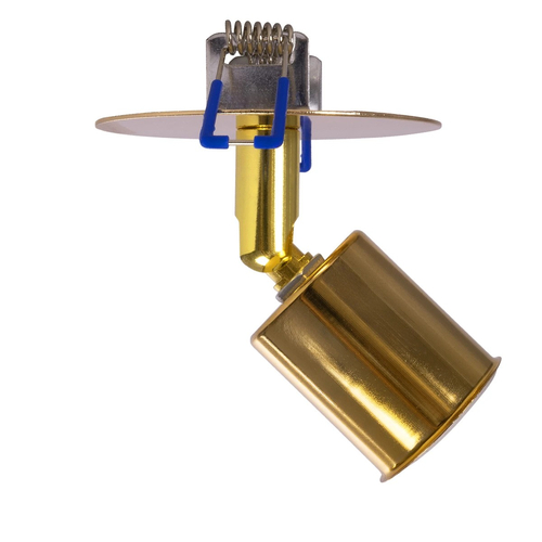 GloboStar® SARA 999-0060 Χωνευτό Φωτιστικό Οροφής Σποτ Μονόφωτο 1 x E27 IP20 Χρυσό Μέταλλο - Μ8,5 x Π8,5 x Υ11cm GloboStar® SARA 999-0060 Χωνευτό Φωτιστικό Οροφής Σποτ Μονόφωτο 1 x E27 IP20 Χρυσό Μέταλλο - Μ8,5 x Π8,5 x Υ11cm