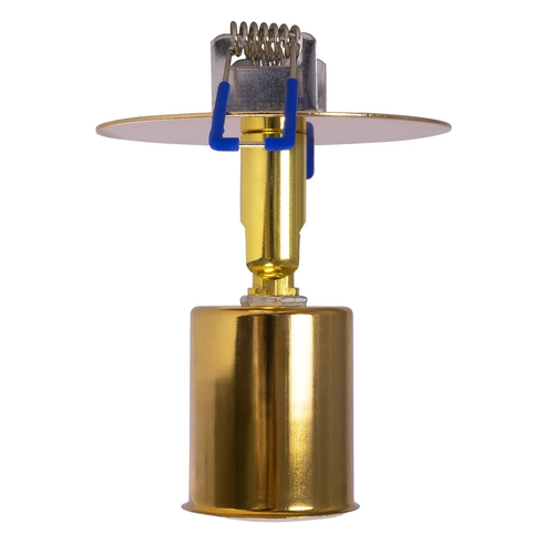 GloboStar® SARA 999-0060 Χωνευτό Φωτιστικό Οροφής Σποτ Μονόφωτο 1 x E27 IP20 Χρυσό Μέταλλο - Μ8,5 x Π8,5 x Υ11cm GloboStar® SARA 999-0060 Χωνευτό Φωτιστικό Οροφής Σποτ Μονόφωτο 1 x E27 IP20 Χρυσό Μέταλλο - Μ8,5 x Π8,5 x Υ11cm