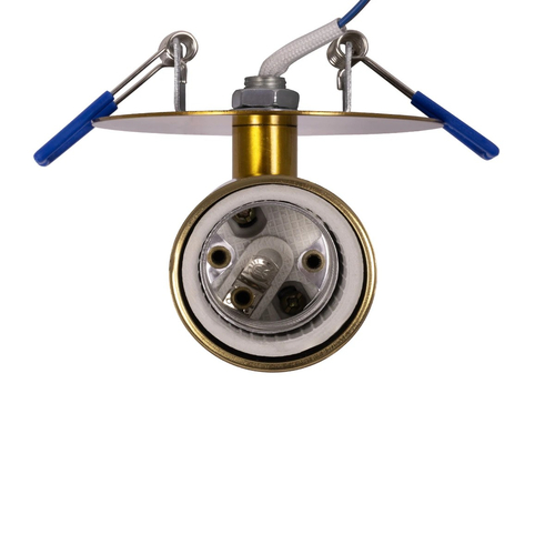 GloboStar® SARA 999-0061 Χωνευτό Φωτιστικό Οροφής Σποτ Μονόφωτο 1 x E27 IP20 Χρυσό Μέταλλο - Μ8,5 x Π8,5 x Υ11cm GloboStar® SARA 999-0061 Χωνευτό Φωτιστικό Οροφής Σποτ Μονόφωτο 1 x E27 IP20 Χρυσό Μέταλλο - Μ8,5 x Π8,5 x Υ11cm