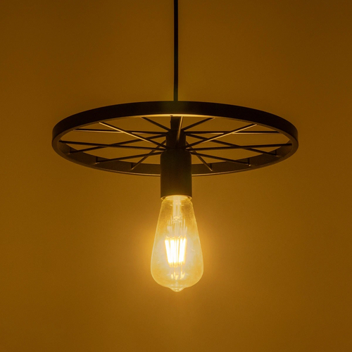 GLOBOSTAR® CASTOR 999-0228 Vintage Κρεμαστό Φωτιστικό Οροφής με Ντουί 1 x E27 AC 220-240V IP20 - Μαύρο - Μ30 x Π30 x Υ11cm GLOBOSTAR® CASTOR 999-0228 Vintage Κρεμαστό Φωτιστικό Οροφής με Ντουί 1 x E27 AC 220-240V IP20 - Μαύρο - Μ30 x Π30 x Υ11cm