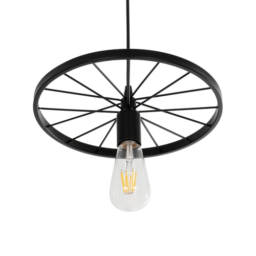 GLOBOSTAR® CASTOR 999-0228 Vintage Κρεμαστό Φωτιστικό Οροφής με Ντουί 1 x E27 AC 220-240V IP20 - Μαύρο - Μ30 x Π30 x Υ11cm GLOBOSTAR® CASTOR 999-0228 Vintage Κρεμαστό Φωτιστικό Οροφής με Ντουί 1 x E27 AC 220-240V IP20 - Μαύρο - Μ30 x Π30 x Υ11cm