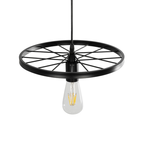 GLOBOSTAR® CASTOR 999-0228 Vintage Κρεμαστό Φωτιστικό Οροφής με Ντουί 1 x E27 AC 220-240V IP20 - Μαύρο - Μ30 x Π30 x Υ11cm GLOBOSTAR® CASTOR 999-0228 Vintage Κρεμαστό Φωτιστικό Οροφής με Ντουί 1 x E27 AC 220-240V IP20 - Μαύρο - Μ30 x Π30 x Υ11cm