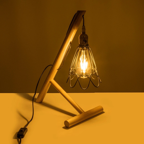 GloboStar® ELMA 999-0239 Μοντέρνο Επιτραπέζιο Φωτιστικό Πορτατίφ Μονόφωτο 1 x E27 IP20 Μπεζ Ξύλο με Μαύρο Μέταλλο - Μ35 x Π20 x Υ43cm GloboStar® ELMA 999-0239 Μοντέρνο Επιτραπέζιο Φωτιστικό Πορτατίφ Μονόφωτο 1 x E27 IP20 Μπεζ Ξύλο με Μαύρο Μέταλλο - Μ35 x Π20 x Υ43cm