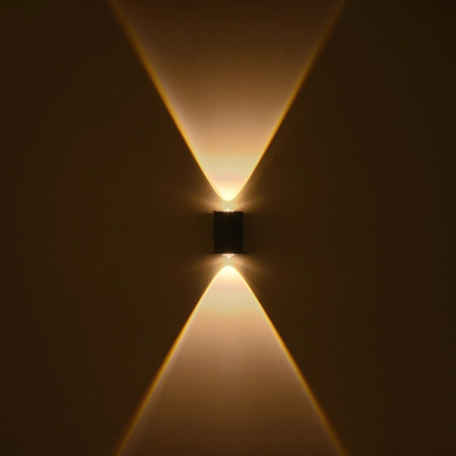 GLOBOSTAR® HIKARI 60685 Μοντέρνο Φωτιστικό Τοίχου - Απλίκα LED 4W 500lm 30° AC 220-240V Αδιάβροχο IP65 Θερμό Λευκό 2700K - CREE XPE Chip & TÜV SÜD Driver - Μαύρο Ματ - Μ6 x Π4 x Υ10.5cm - 5 Χρόνια Εγγύηση GLOBOSTAR® HIKARI 60685 Μοντέρνο Φωτιστικό Τοίχου - Απλίκα LED 4W 500lm 30° AC 220-240V Αδιάβροχο IP65 Θερμό Λευκό 2700K - CREE XPE Chip & TÜV SÜD Driver - Μαύρο Ματ - Μ6 x Π4 x Υ10.5cm - 5 Χρόνια Εγγύηση