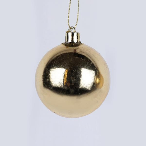 ΠΛΑΣΤΙΚΗ ΜΠΑΛΑ, ΧΡΥΣΗ ΓΥΑΛΙΣΤΕΡΗ, ΣΕΤ 6ΤΜΧ, 10cm