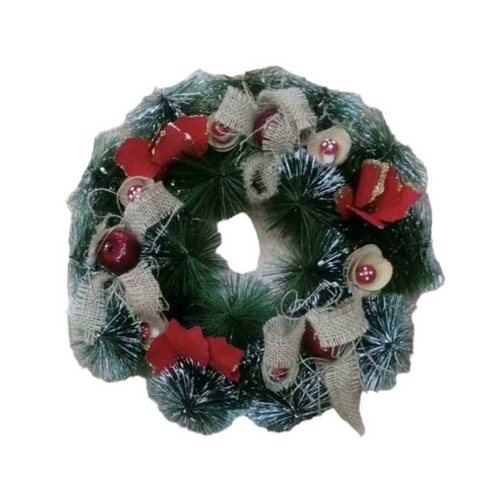 Χριστουγεννιάτικo διακοσμητικό στεφάνι - 30cm - 143667 Χριστουγεννιάτικo διακοσμητικό στεφάνι - 30cm - 143667