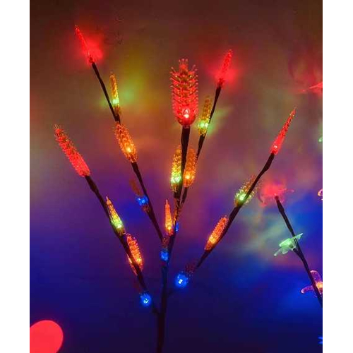 Φωτιζόμενα διακοσμητικά κλαδιά LED με ηλιακό πάνελ - RGB - 2pcs - 150418 Φωτιζόμενα διακοσμητικά κλαδιά LED με ηλιακό πάνελ - RGB - 2pcs - 150418