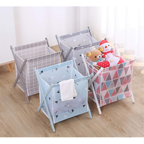 Υφασμάτινο πτυσσόμενο καλάθι αποθήκευσης - YX9101 - 522756