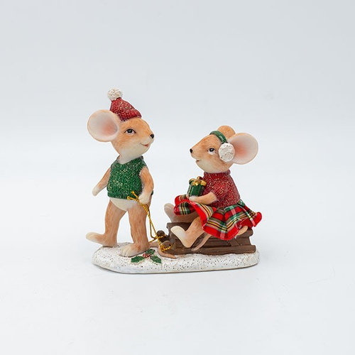 ΔΙΑΚΟΣΜΗΤΙΚΟ ΠΟΛΥΡΕΖΙΝ, ΠΟΝΤΙΚΑΚΙΑ ΣΕ ΕΛΚΥΘΡΟ, 11x11cm