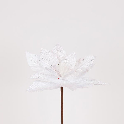 ΛΟΥΛΟΥΔΙ ΛΕΥΚΟ, ΜΕ ΛΕΥΚΕΣ ΧΑΝΤΡΕΣ, 27x15cm