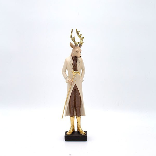 ΤΑΡΑΝΔΟΣ ΠΟΛΥΡΕΖΙΝ, ΜΕ ΣΜΟΚΙΝ ΚΑΙ ΜΠΑΣΤΟΥΝΙ, 31cm