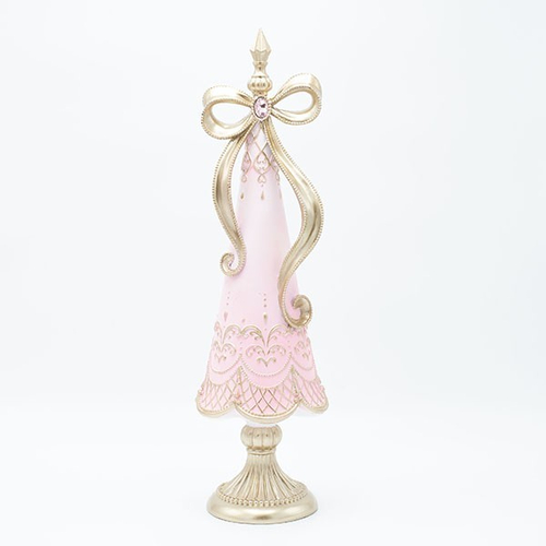 ΔΕΝΤΡΟ ΠΟΛΥΡΕΖΙΝ, ΡΟΖ ΝΤΕΓΚΡΑΝΤΕ, ΜΕ ΦΙΟΓΚΟ, 12.5x12.5x45.8cm