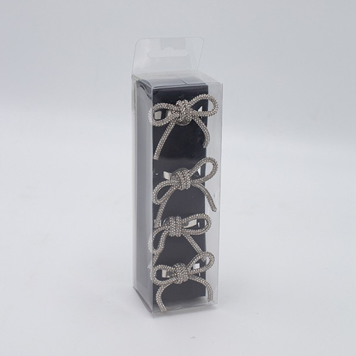 ΔΑΧΤΥΛΙΔΙΑ ΠΕΤΣΕΤΑΣ, ΜΕΤΑΛΛΙΚΑ, ΦΙΟΓΚΟΣ ΣΑΜΠΑΝΙ ΜΕ ΣΤΡΑΣ, ΣΕΤ 4ΤΜΧ, 5x4x4.5cm