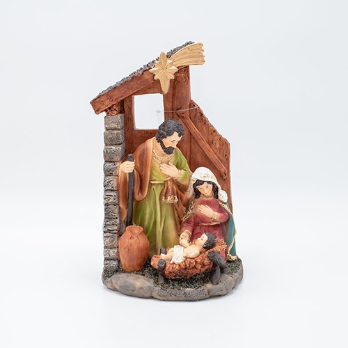 ΘΕΙΑ ΓΕΝΝΗΣΗ ΜΕ ΣΠΙΤΑΚΙ,  14x11.5x24.5cm