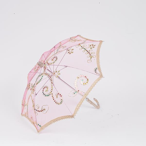 ΟΜΠΡΕΛΑ, ΡΟΖ ΟΡΓΑΝΤΖΑ, 41cm