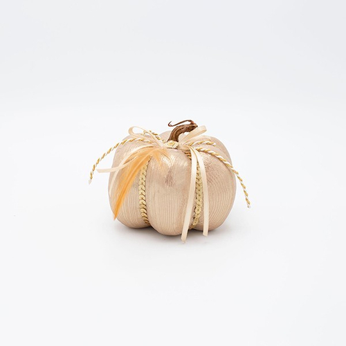 ΚΟΛΟΚΥΘΑ, ΜΕΤΑΛΙΖΕ ΣΚΟΥΡΟ ΣΑΜΠΑΝΙ, ΜΕ ΦΤΕΡΟ, 8x8cm