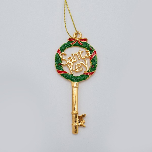 ΚΛΕΙΔΙ ΤΟΥ ΑΗ ΒΑΣΙΛΗ, ΧΡΥΣΟ, 9x4cm