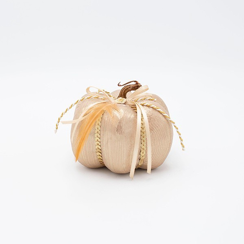 ΚΟΛΟΚΥΘΑ, ΜΕΤΑΛΙΖΕ ΣΚΟΥΡΟ ΣΑΜΠΑΝΙ, ΜΕ ΦΤΕΡΟ, 9x11cm