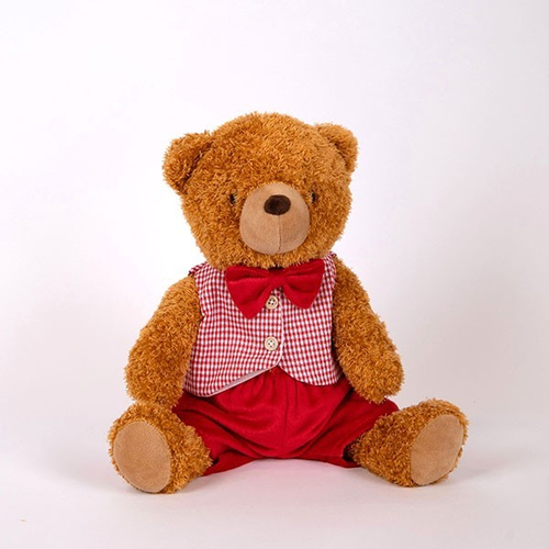 ΑΡΚΟΥΔΑΚΙ ΜΕ ΡΟΖ ΚΑΡΟ ΓΙΛΕΚΟ, ΚΑΘΙΣΤΟ, 29cm