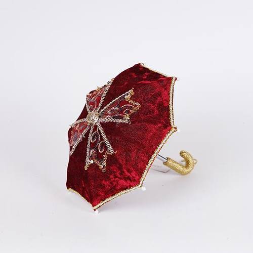 ΟΜΠΡΕΛΑ ΓΚΕΙΣΑΣ, ΚΟΚΚΙΝΟ ΒΕΛΟΥΔΟ, 16x20cm