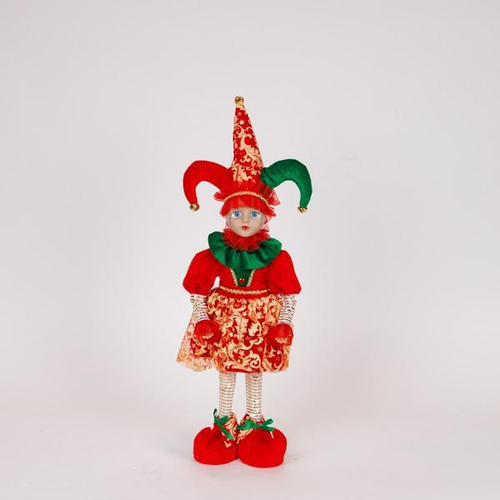 ΑΡΛΕΚΙΝΟΣ ΜΕ ΠΛΟΥΜΙΣΤΗ ΦΟΥΣΤΑ, 53cm