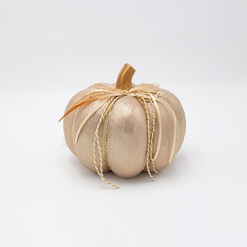 ΚΟΛΟΚΥΘΑ, ΜΕΤΑΛΙΖΕ ΣΚΟΥΡΟ ΣΑΜΠΑΝΙ, ΜΕ ΦΤΕΡΟ, 12x15cm