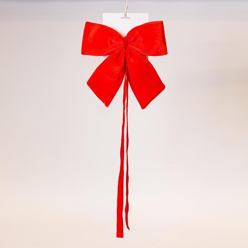 ΦΙΟΓΚΟΣ, ΒΕΛΟΥΔΙΝΟΣ ΚΟΚΚΙΝΟΣ, ΜΕ ΚΟΡΔΕΛΑ, 28cm