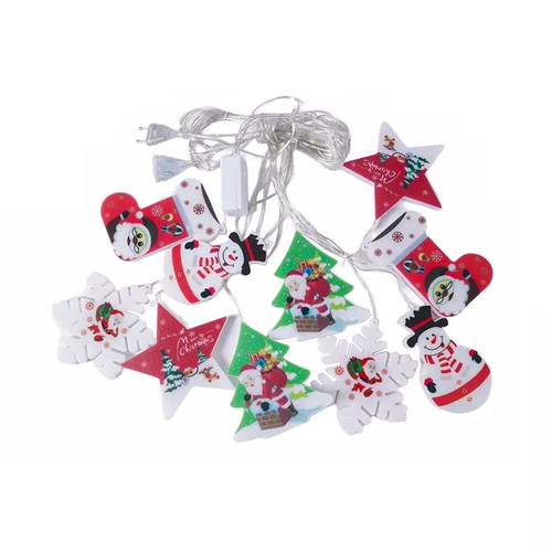 Χριστουγεννιάτικα διακοσμητικά φώτα LED - Κουρτίνα - 10pcs - Warm White - 109160 Χριστουγεννιάτικα διακοσμητικά φώτα LED - Κουρτίνα - 10pcs - Warm White - 109160