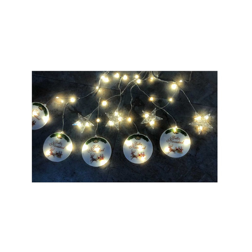 Χριστουγεννιάτικα διακοσμητικά φώτα LED - Κουρτίνα - Feliz Navidad - 10-110L - 150265 Χριστουγεννιάτικα διακοσμητικά φώτα LED - Κουρτίνα - Feliz Navidad - 10-110L - 150265