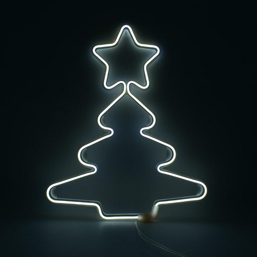 Χριστουγεννιάτικο φωτεινό διακοσμητικό LED - Δέντρο - 50cm - Cool White - 150845 Χριστουγεννιάτικο φωτεινό διακοσμητικό LED - Δέντρο - 50cm - Cool White - 150845