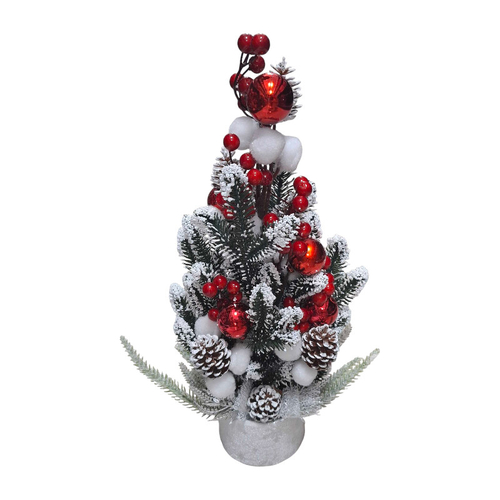 Χριστουγεννιάτικο επιτραπέζιο διακοσμητικό δεντράκι - 24A-126 - 40*18cm - 241266 Χριστουγεννιάτικο επιτραπέζιο διακοσμητικό δεντράκι - 24A-126 - 40*18cm - 241266