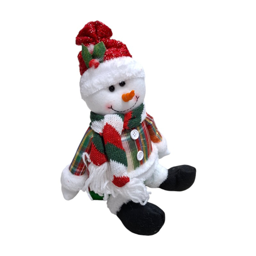 Χριστουγεννιάτικη λούτρινη κούκλα Χιονάνθρωπος - XYT92215B - 501562 Χριστουγεννιάτικη λούτρινη κούκλα Χιονάνθρωπος - XYT92215B - 501562