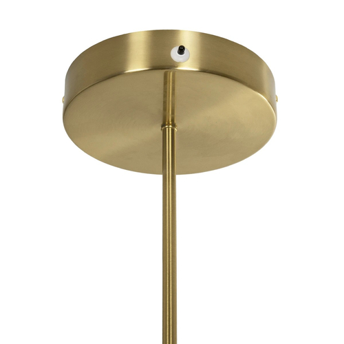 kelvo® GLOW 61667 Μοντέρνο Κρεμαστό Φωτιστικό Οροφής LED 34W 3400lm 360° AC 220-240V IP20 Ρυθμιζόμενο Λευκό CCT με Χειριστήριο από 2700K έως 6000K Dimmable - Lumileds SMD Chip - Χρυσό Πλατίνα & Λευκό Νήμα - Μ120 x Π120 x Υ60cm - 3 Χρόνια Εγγύηση