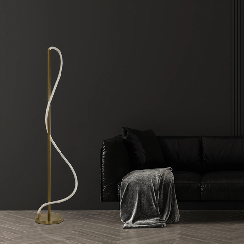 kelvo® GLOW 61686 Μοντέρνο Επιδαπέδιο Φωτιστικό LED 30W 3000lm 360° AC 220-240V IP20 Ρυθμιζόμενο Λευκό CCT με Αφή 2700K/4500K/6000K Dimmable - Lumileds SMD Chip - Χρυσό Πλατίνα & Λευκό Νήμα - Μ45 x Π45 x Υ160cm - 3 Χρόνια Εγγύηση kelvo® GLOW 61686 Μοντέρνο Επιδαπέδιο Φωτιστικό LED 30W 3000lm 360° AC 220-240V IP20 Ρυθμιζόμενο Λευκό CCT με Αφή 2700K/4500K/6000K Dimmable - Lumileds SMD Chip - Χρυσό Πλατίνα & Λευκό Νήμα - Μ45 x Π45 x Υ160cm - 3 Χρόνια Εγγύηση