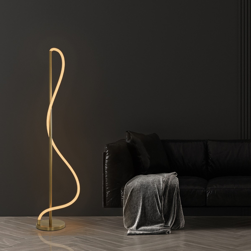 kelvo® GLOW 61686 Μοντέρνο Επιδαπέδιο Φωτιστικό LED 30W 3000lm 360° AC 220-240V IP20 Ρυθμιζόμενο Λευκό CCT με Αφή 2700K/4500K/6000K Dimmable - Lumileds SMD Chip - Χρυσό Πλατίνα & Λευκό Νήμα - Μ45 x Π45 x Υ160cm - 3 Χρόνια Εγγύηση kelvo® GLOW 61686 Μοντέρνο Επιδαπέδιο Φωτιστικό LED 30W 3000lm 360° AC 220-240V IP20 Ρυθμιζόμενο Λευκό CCT με Αφή 2700K/4500K/6000K Dimmable - Lumileds SMD Chip - Χρυσό Πλατίνα & Λευκό Νήμα - Μ45 x Π45 x Υ160cm - 3 Χρόνια Εγγύηση