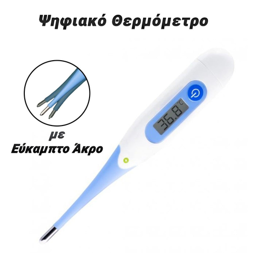 Ψηφιακό Θερμόμετρο με Εύκαμπτο Άκρο