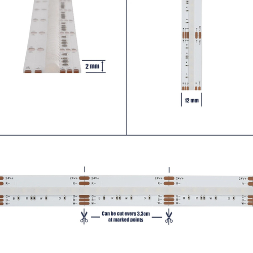 GLOBOSTAR® BEE 70354 Ταινία LED 19.2W/m 2112lm/m 120° DC 24V IP20 784 x COB Chip/m Πολύχρωμο RGB+WW Dimmable - Μ500 x Π1.2 x Υ0.2cm - Ρολό 5 Μέτρων - 5 Χρόνια Εγγύηση GLOBOSTAR® BEE 70354 Ταινία LED 19.2W/m 2112lm/m 120° DC 24V IP20 784 x COB Chip/m Πολύχρωμο RGB+WW Dimmable - Μ500 x Π1.2 x Υ0.2cm - Ρολό 5 Μέτρων - 5 Χρόνια Εγγύηση