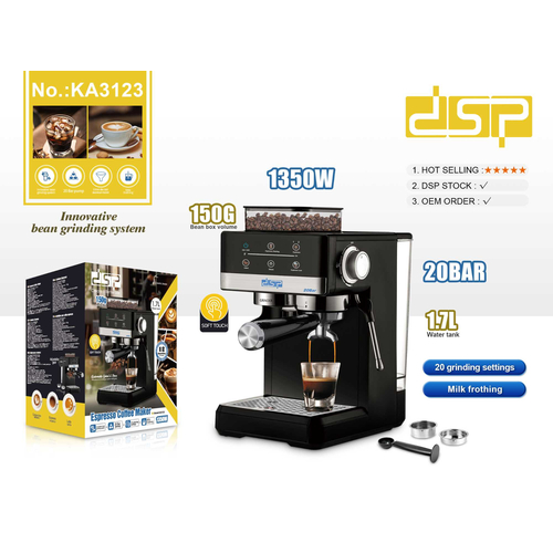 Μηχανή Espresso με μύλο - KA3123 - DSP - 617826 Μηχανή Espresso με μύλο - KA3123 - DSP - 617826