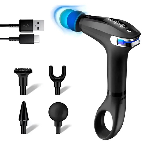 Συσκευή μασάζ με λαβή πλάτης - Fascial Gun - KH-765 - 812785