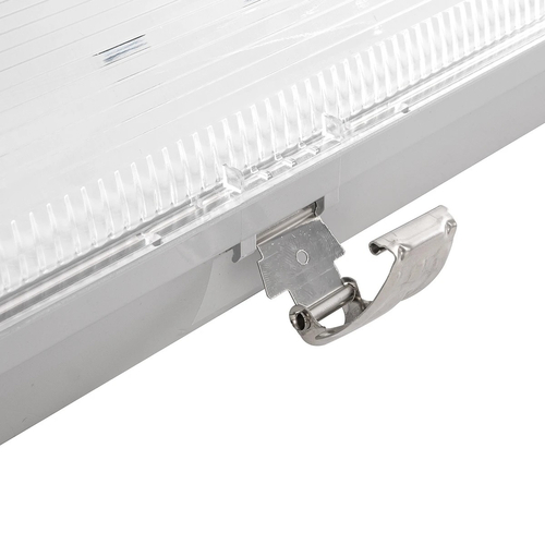 GLOBOSTAR® VIGAS 999-0250 Γραμμικό Βιομηχανικό Φωτιστικό Σκαφάκι Tri-Proof με Μεταλλικά Clips για 2 x Λάμπες T8 G13 90cm Τύπου Φθορίου LED Τροφοδοσίας Ενός Άκρου 120° AC 220-240V Αδιάβροχο IP65 - Γκρι με Διάφανο Κάλυμμα Πλαστικό PC - Μ100 x Π15 x Υ10cm GLOBOSTAR® VIGAS 999-0250 Γραμμικό Βιομηχανικό Φωτιστικό Σκαφάκι Tri-Proof με Μεταλλικά Clips για 2 x Λάμπες T8 G13 90cm Τύπου Φθορίου LED Τροφοδοσίας Ενός Άκρου 120° AC 220-240V Αδιάβροχο IP65 - Γκρι με Διάφανο Κάλυμμα Πλαστικό PC - Μ100 x Π15 x Υ10cm