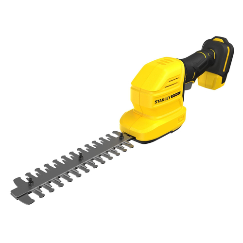 Ψαλίδι μπορντούρας V20 - 18V, με 2 λάμες, χωρίς μπαταρία και φορτιστή
1 λάμα 20cm για κλάδεμα θάμνων και 1 λάμα 10cm για κοντόφφυλα χόρτα, γρασίδια και εργασίες καθαρισμού. Ευκολή αλλάγη λεπίδας χωρίς εργαλεία με ένα κουμπί.
Βάρος: 0,89kg / STCSS20B-XJ