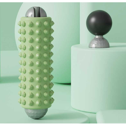 Επαναφορτιζόμενο Massage Roller - USB - 813607 - Green